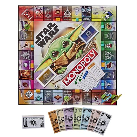 Star Wars The Mandalorian The Child Monopoly Rockmark