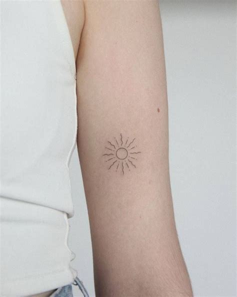 Sun 3cm Sun Tattoos Dot Tattoos Small Pretty Tattoos