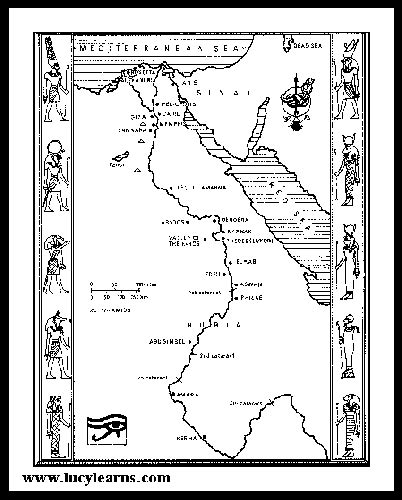 Egypt Map Coloring Page Free Printable Coloring Pages Printable Map Images
