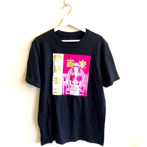 Hot Topic Shirts Junji Ito Tomie Black Graphic Anime Tshirt Poshmark