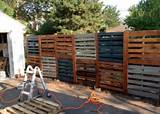 Wood Fence From Pallets