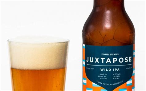 Four Winds Brewing Co Juxtapose Wild “brett” Ipa Beer Me British