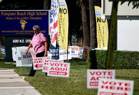 Florida Confronts Us Department Of Justice About Polling Site Access