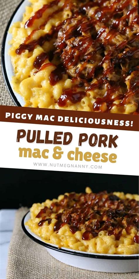 Pulled Pork Mac And Cheese The Piggy Mac Of Your Dreams