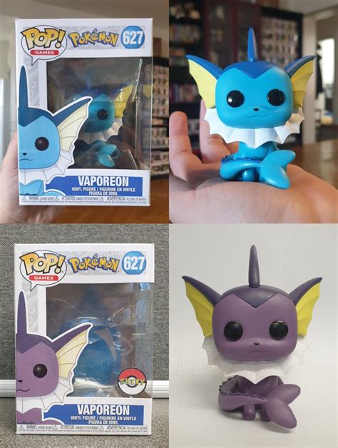 Irl Shiny Vaporeon Found 2hrs Later I Finished This Funko Pop Repaint