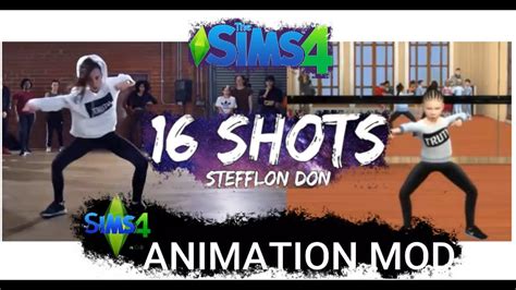 The Sims 4 Children 16 Shots Dance Animation Youtube