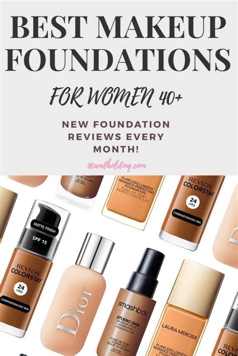 Best Makeup Foundations For Women Over 40 In 2020 No Foundation