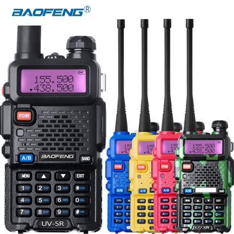 Baofeng Uv 5r Dual Band Walkie Talkie Fm Vox Uv5r Ham Radio Dual Display Camo Shopee Singapore