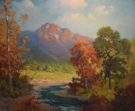 Robert Wood G Day Sierras 1596 Texas Art Vintage Texas