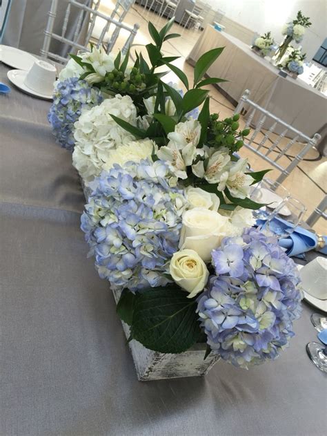 Artificial large floating silk water lily burgundy wine wedding lilies centerpiece flowers arrangements garden pond decoration craft flowers home decor 1 pcs. Blue and white centerpiece (With images) | Summer wedding ...