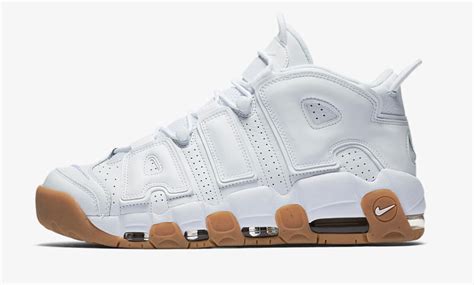 The Nike Air More Uptempo White Gum Is Available Now •