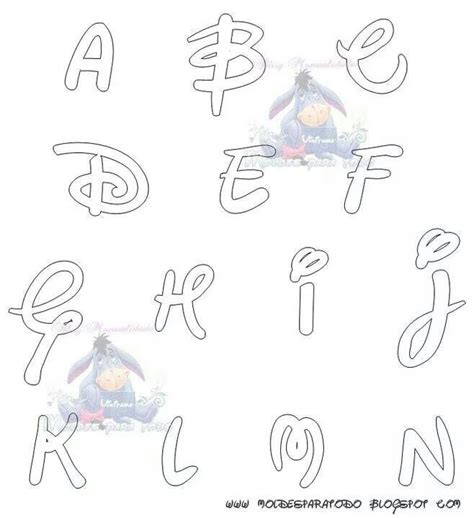 Disney Letras De Disney Letras Disney Para Imprimir Moldes De Letras