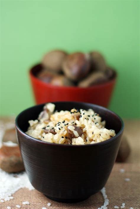 Japanese Chestnut Rice Kurigohan Recipe — 1 Cup Chestnut Pieces 1