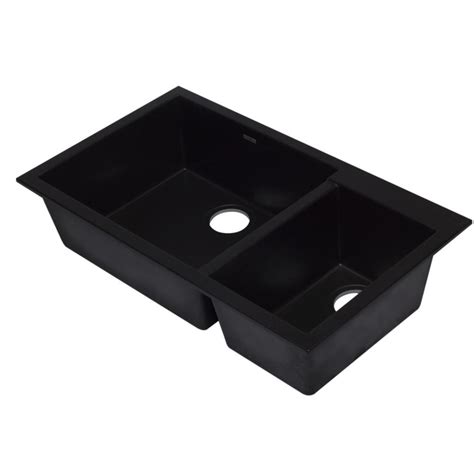 Choosing the best undermount kitchen sink can be overwhelming with all the options available, which is why we've put together this buying guide. ALFI BRAND Undermount Granite Composite 33.88 in. 35/65 ...