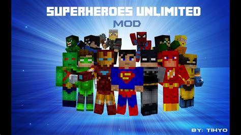 Lets Play Minecraft Wsuper Hero Mod Part 3 Youtube
