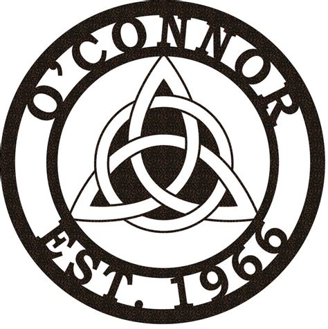 Celtic knots are a variety of knots and stylized graphical representations of knots used for decoration, used extensively in the celtic style of insular art. Family Name Triquetra Trinity Celtic Knot with Established ...