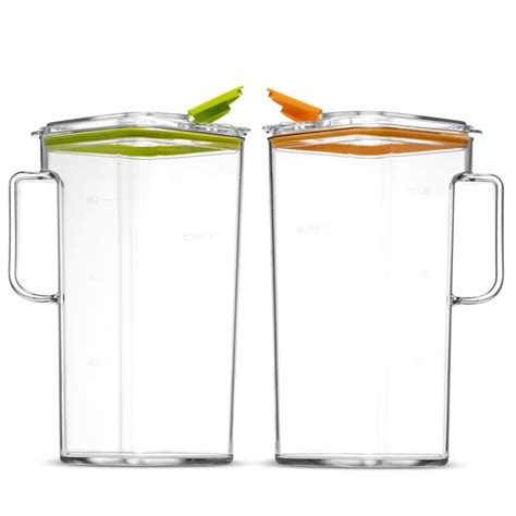 Check spelling or type a new query. Komax Tritan Clear Large 2 quart Pitcher With Green Lid ...