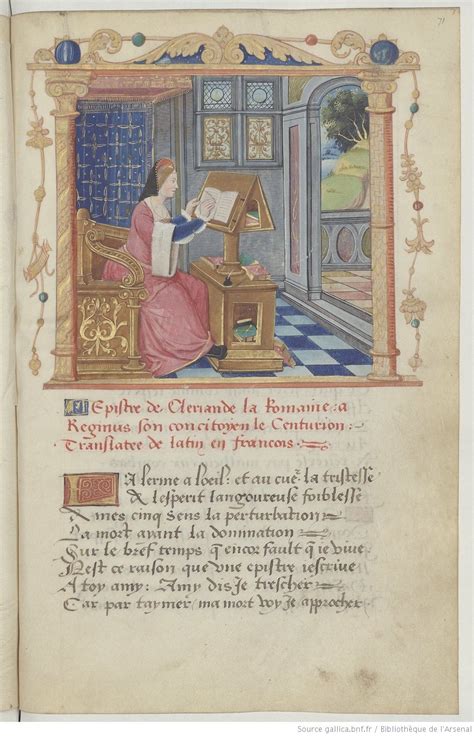 Scene From Recueil 1500 1515 Bnf Bibliothèque De Larsenal Ms 5116