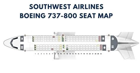 Boeing 737 800 Seat Map With Airline Configuration