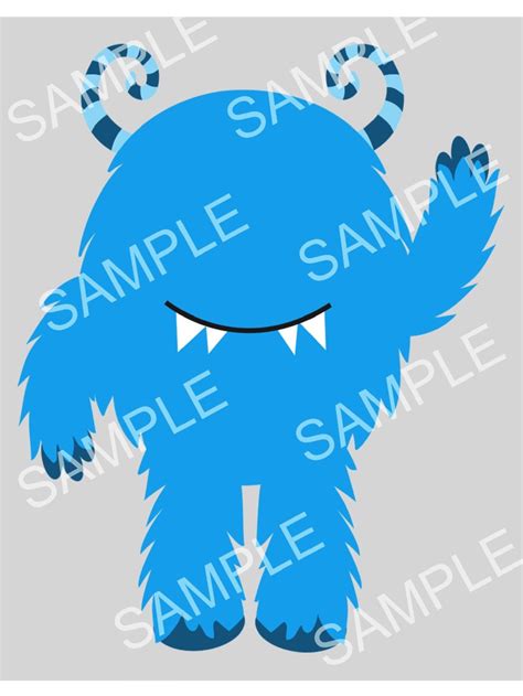 Instant Download Pin The Eye On The Monster Game Etsy
