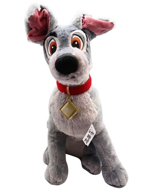 Disneys Lady And The Tramp Tramp Dog Medium Size Plush Toy 16in