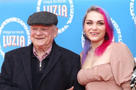 Only Fools David Jason 81 Makes Rare Appearance With Daughter Sophie 20 On Cirque Du Soleil
