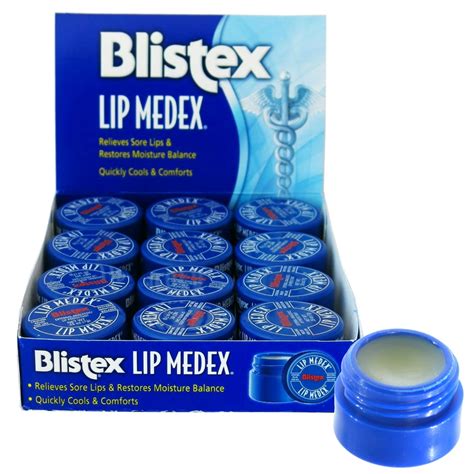 Blistex Lip Medex Cooling Relief For Sore Lips Restores Moisture