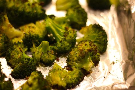 Roasted Broccoli Florets Catz In The Kitchen
