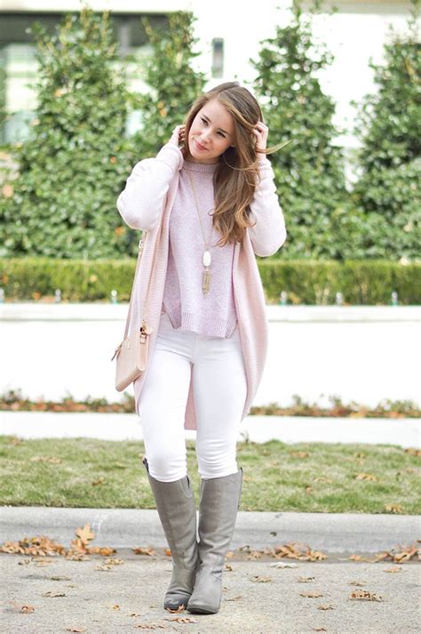 Winter Pastels A Lonestar State Of Southern How To Wear White Jeans