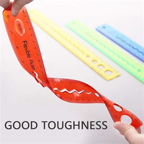 30cm12inch Ruler Us Standard Bendable Flexible Rubber Rulers