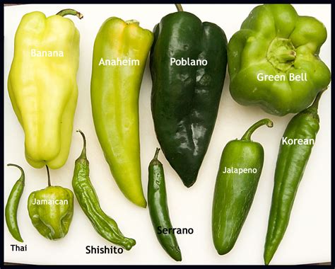 Heat Index Types Of Chili Peppers And Their Heat Index