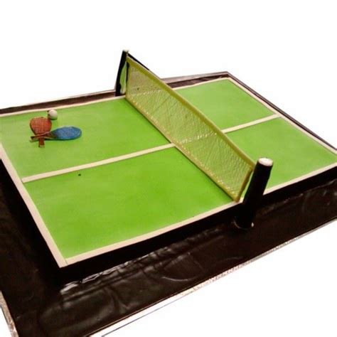 Tennis court cake decorations whoisthelord info. Table Tennis Cream Finish Cake in Bangalore | Buy Cakes ...