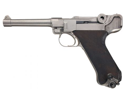 Custom 45 Caliber Luger Semi Automatic Pistol