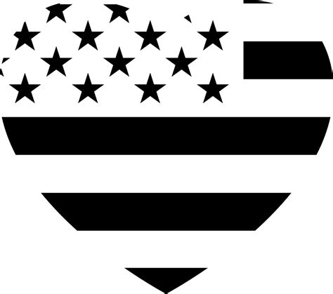 What other flags are similar to us flag? Heart Flag Of United States Of America Svg Png Icon Free ...