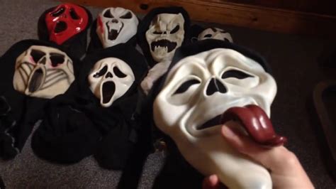 My Ghostface Mask Collection As Of 21415 Youtube