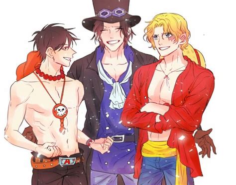Ace X Sabo X Luffy One Piece Pictures One Piece Comic One Piece Manga