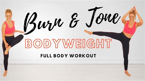 🔥burn And Tone Full Body Workout🔥bodyweight Workout🔥fat Burn And Muscle
