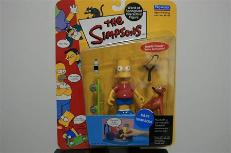 Bart Simpson Simpsons Playmates Action Figure Wos Moc 2000 Series 1 1796303872