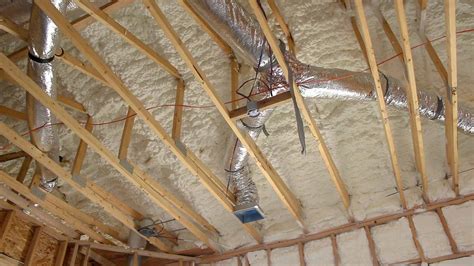 Unvented Conditioned Attic With Spray Foam Insulation Below Roof Deck
