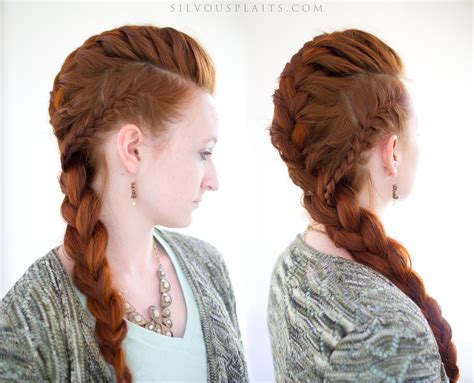 You can use accessories like hair cuffs or cowry shells to emphasize the hairstyle. Silvousplaits Hairstyling | Lagertha's Vikings French ...