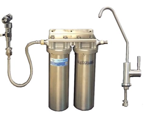 Doulton Stainless Steel Twin Undersink Water Filter System 10