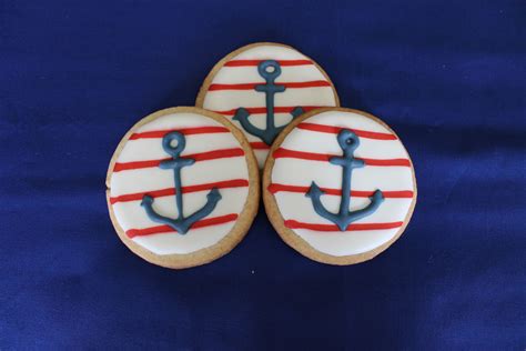 Nautical Sugar Cookies Sugar Cookies Cake Creations Cookies