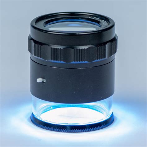 Fashion Jewellery Design And Repair 10x Led Loupe Magnifier Viewer 8 Led