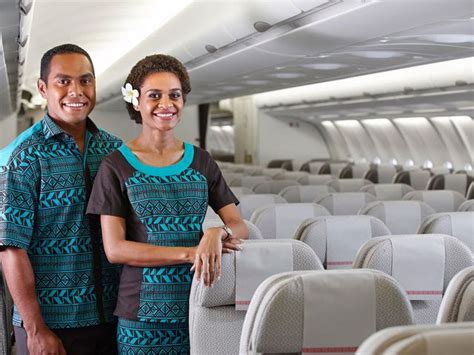Let's talk about the advantages and disadvantages of a cabin crew life (photo by oleg v. Fiji Airlines cabin crew