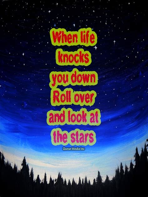 Witty Quote When Life Knocks You Down