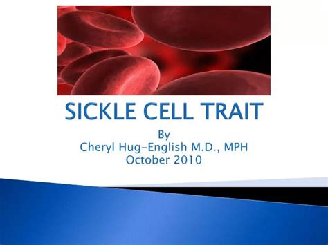 Ppt Sickle Cell Trait Powerpoint Presentation Free Download Id1746439