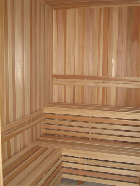 Sauna Interior Interior Sauna Wood