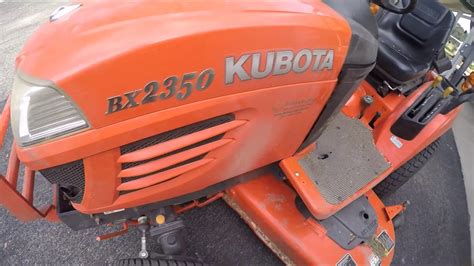 Kubota Bx2350 Running Hot Issues Solved Youtube