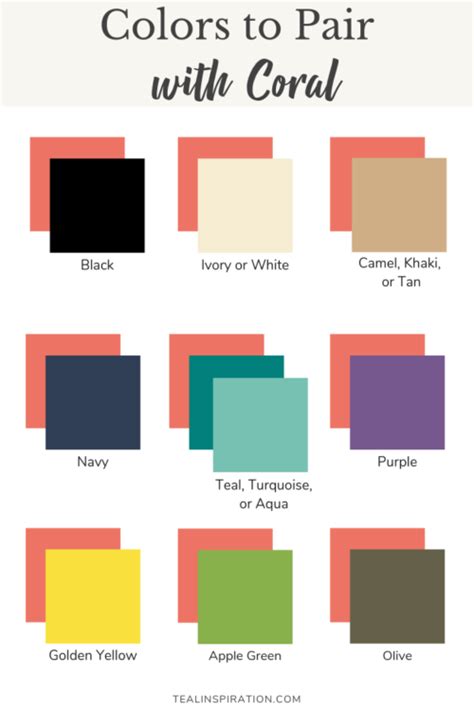 Corals that inhabit shallow waters are more colorful in contrast to corals that live deeper in the ocean. How to Add Coral to Your Wardrobe - Teal Inspiration