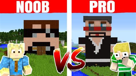 Noob Vs Pro Youtubere Dansk Minecraft Youtube